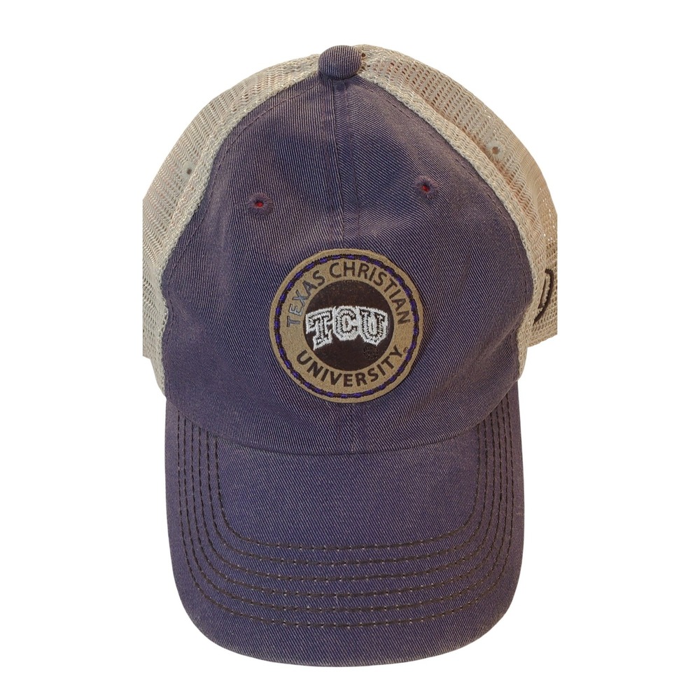 Top of the World TCU Texas Christian University Trucker Hat Purple Snapback Cap